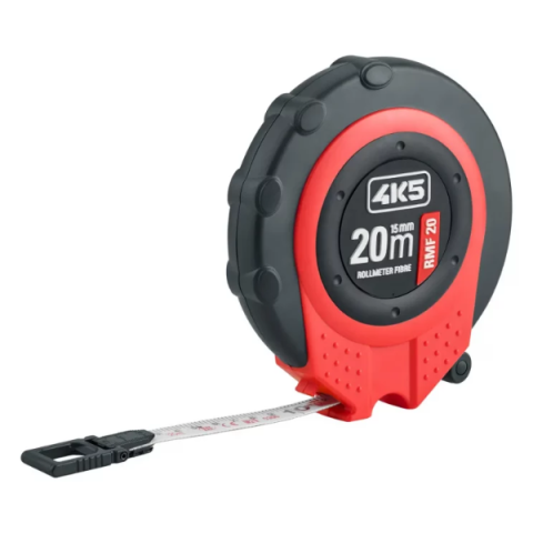 Fita Métrica 20M 4K5 Rollmeter Fibre Fibra de Vidro